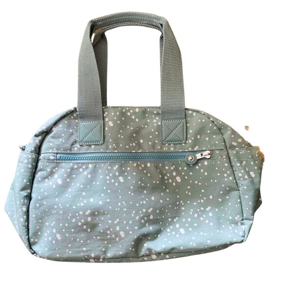 brand new Kipling vintage crossbody Defea Medium Handbag snowflake green - Picture 2 of 13